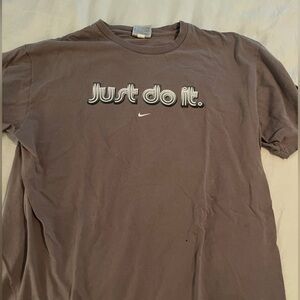 Nike Dri-Fit Cotton Tee ‘Just Do It’ Retro Size L